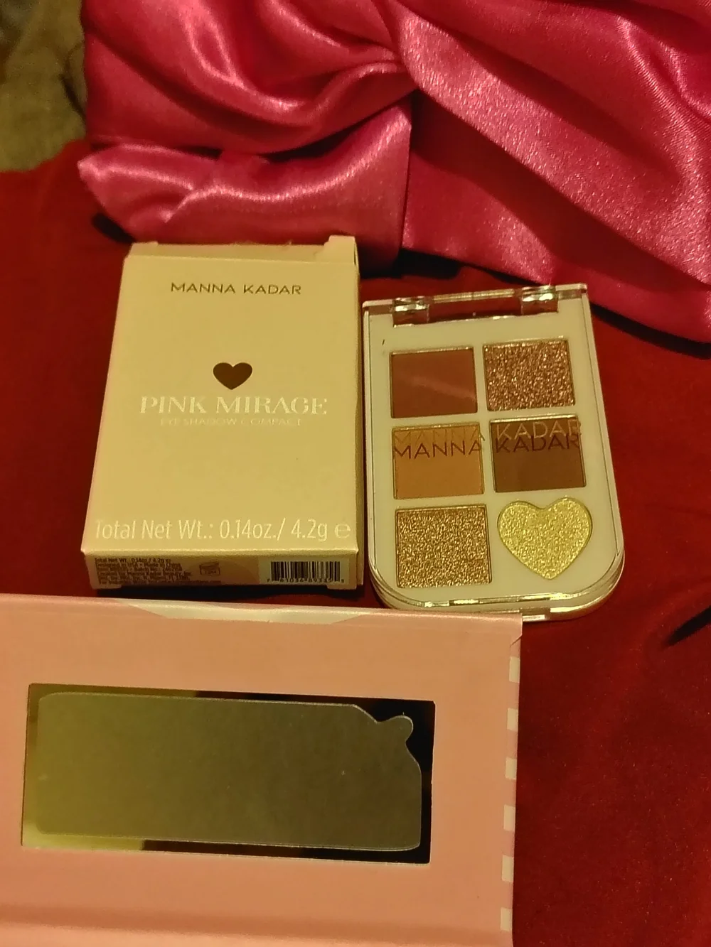 ipsy Pink-Themed Eyeshadow Palettes with Gold Shimmer